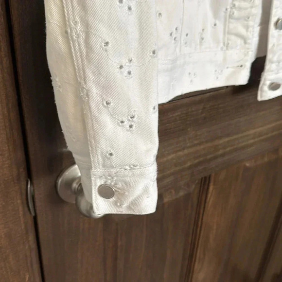 Liverpool Los Angeles White Jean Jacket - Medium. GUC - Picture 6 of 9